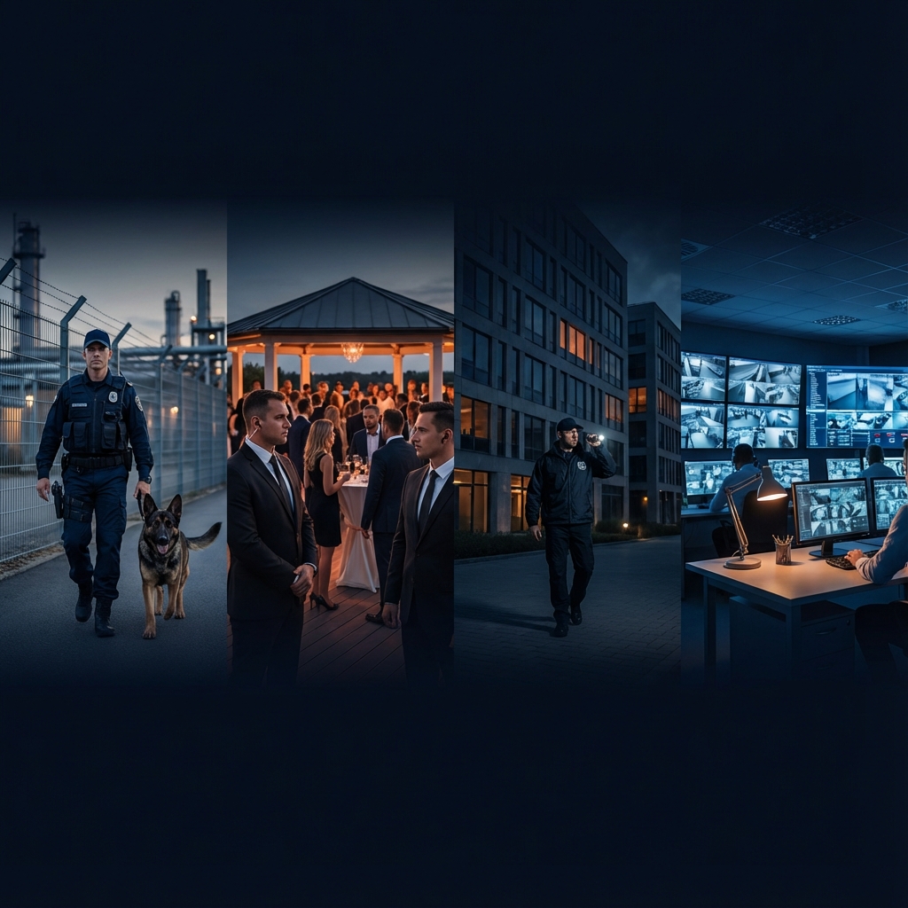 Panorama Services Sécurité MO'CYNO : Maître-chien, Surveillance site, Ronde de nuit, Vidéo-protection