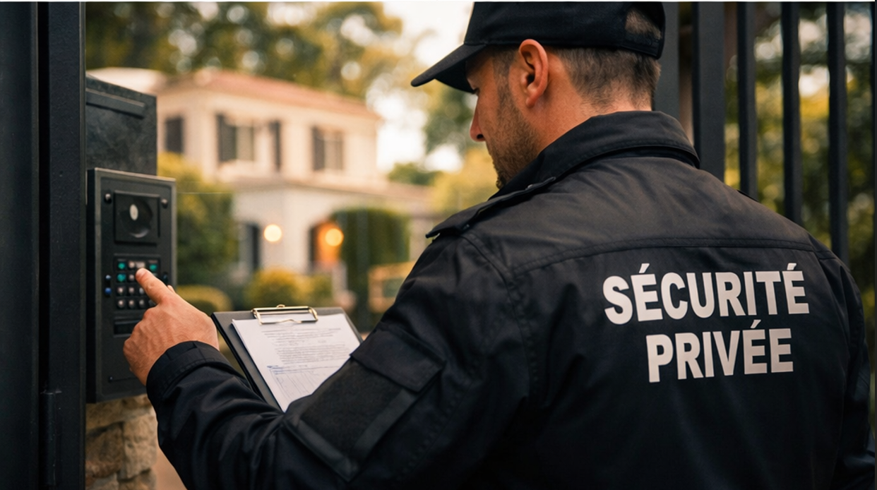 Intervention sur alarme villa Saint-Tropez - Agent sécurité MO'CYNO Var